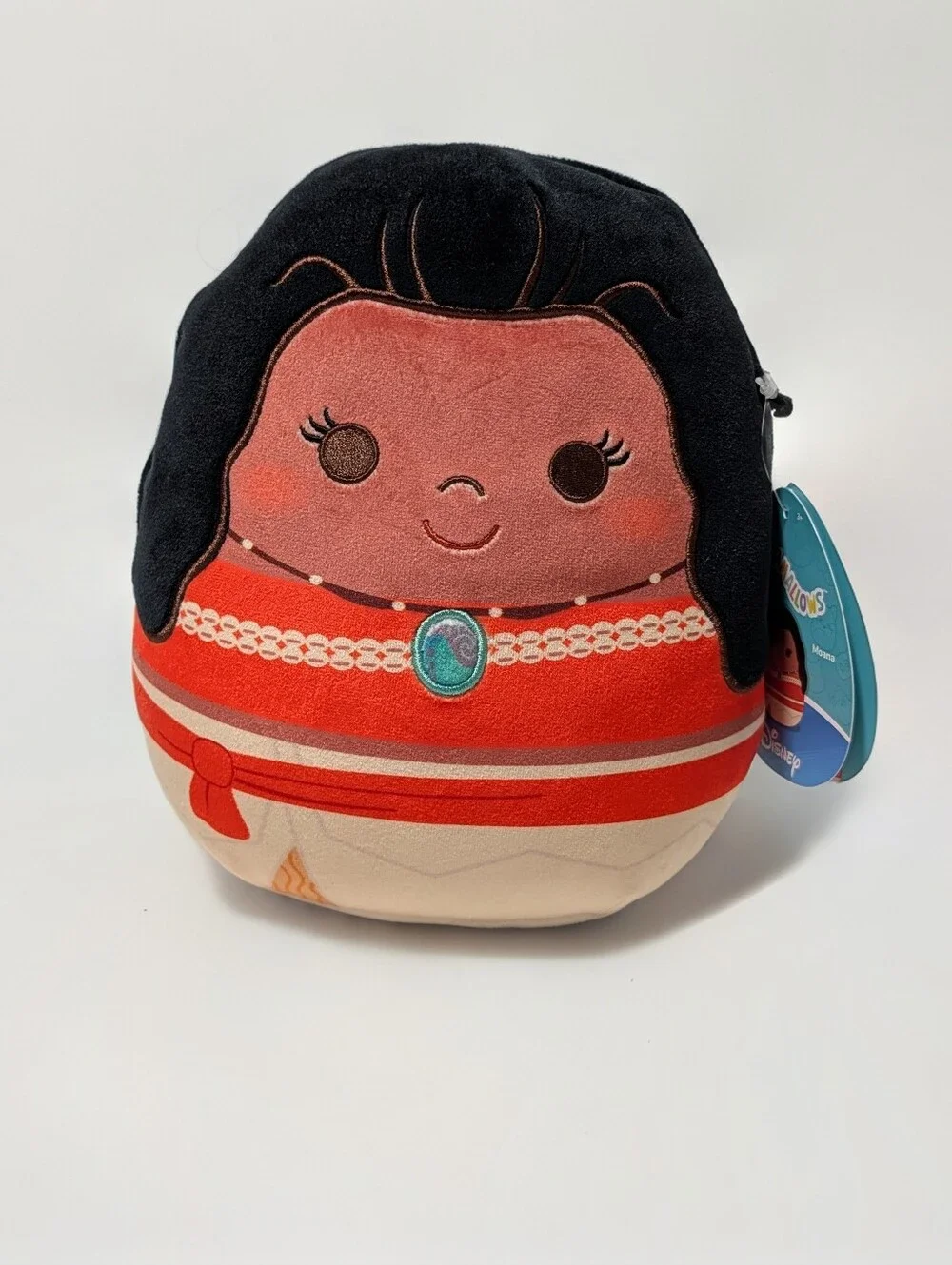 Disney Squishmallows Moana Plush 8” NWT Disney Princess Kellytoy